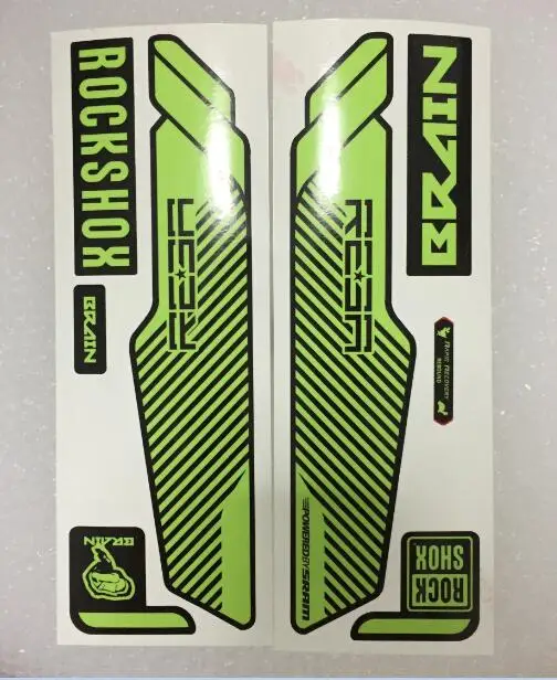 REBA BRAIN вилка наклейка ROCK SHOX для горного велосипеда MTB велосипеда велосипедные наклейки