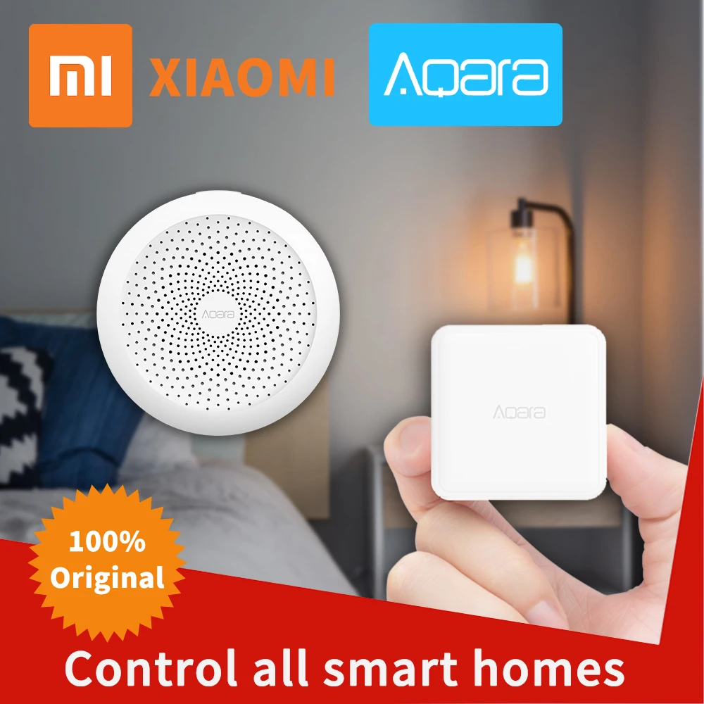 Xiao mi Aqara, магический контроллер, версия Zigbee, управляется шестью способами, устройство для умного дома для Xiaomi mi, приложение для дома