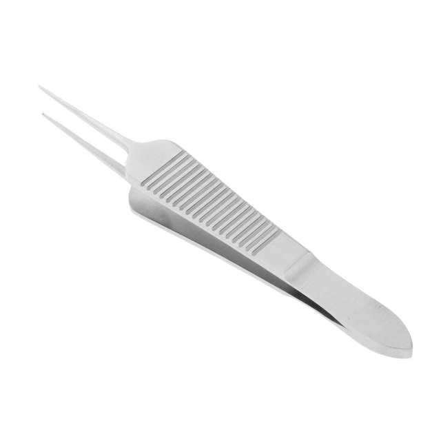 Micro Forceps Safety Use Pointed Short Tweezers for Cosmetic