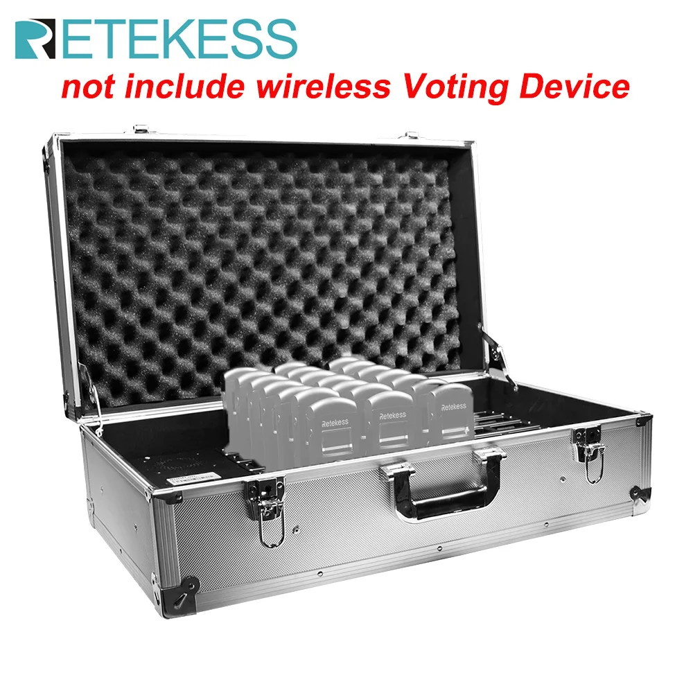 Чехол Retekess T148 для беспроводной зарядки 42 слота с защитой от перегрузки системы