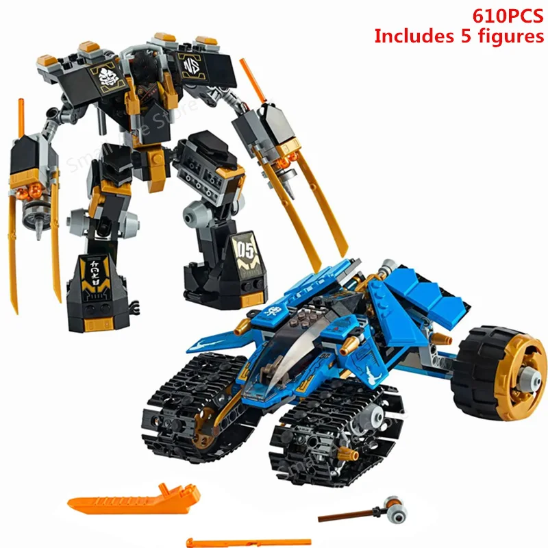 

NINJA Legacy Thunder Raider Ninja Mech Adventure Toy Building Blocks Model Sets Kit New 2020 For Classic Children Toys Gift
