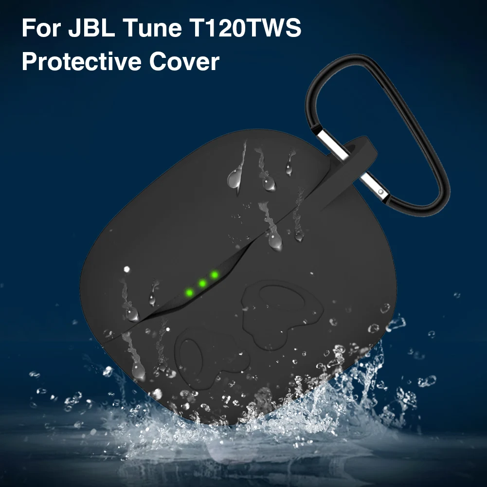 Новый мягкий силиконовый чехол для наушников защитный JBL Tune T120TWS беспроводные