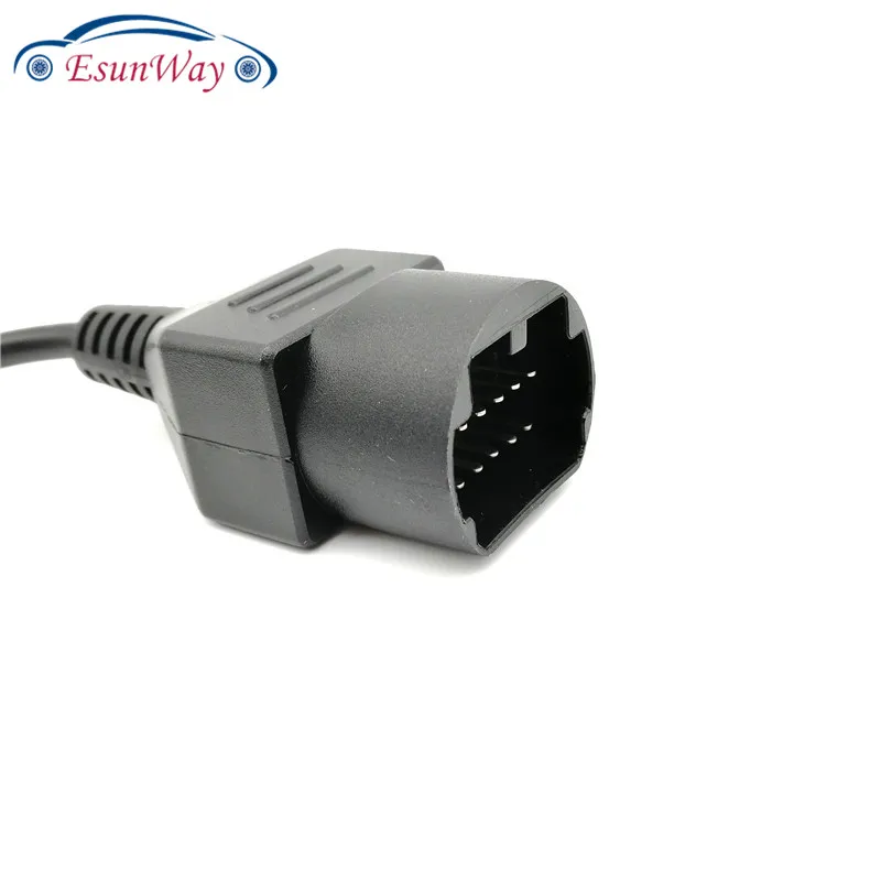 OBD II соединительный кабель OBD адаптер для mazda 17P& OBD 16P мама для mazda 17P& 16P до 17P OBD диагностический кабель