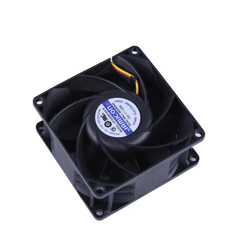 JAMICON KF0838B1SA-R 12V 1.2A 8 см Мощный охлаждающий вентилятор для кулера 8038 магический шар 3 линии