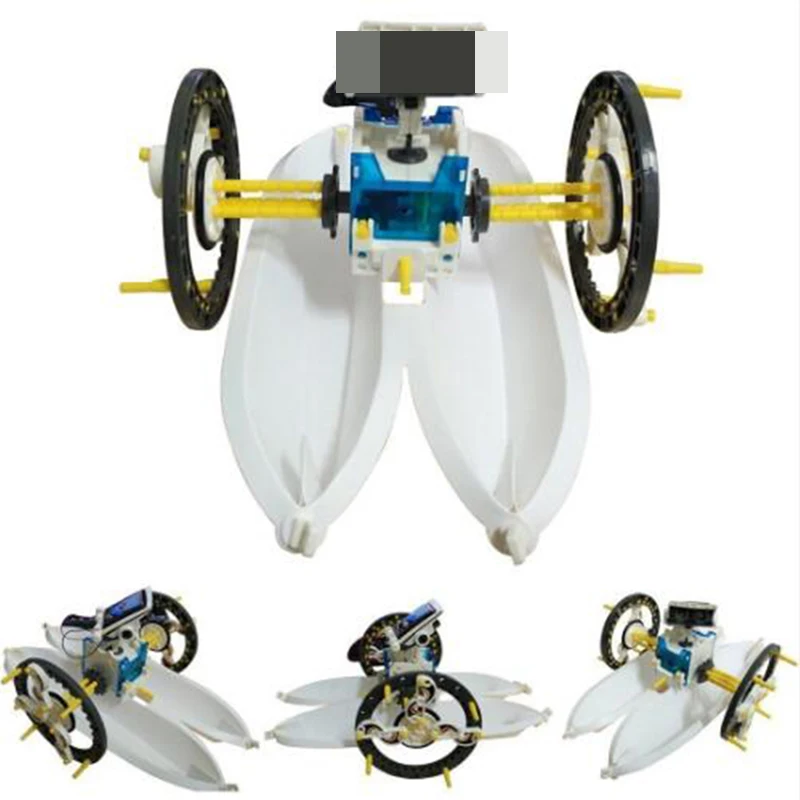 

Solar Power Robot Transformation Robot Kit DIY Toy Solar Toys Transformation Robot Kit Educational Gift Toys for Children Boy