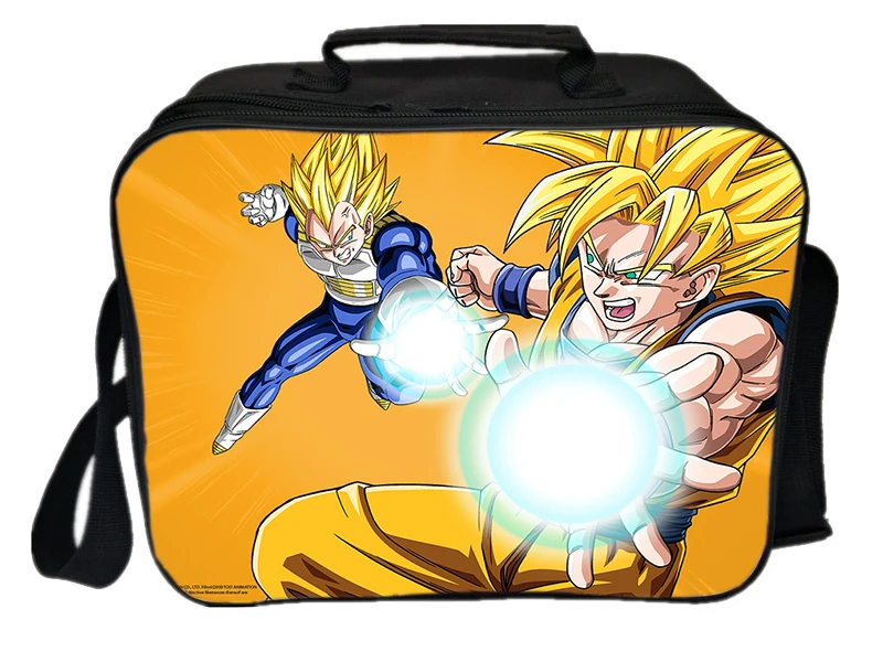 Dragon Ball сумка для ланча Goku Vegeta термальная сумка для еды с теплоизоляцией свежая сумка-холодильник Torankusu сумка для пикника - Цвет: 7