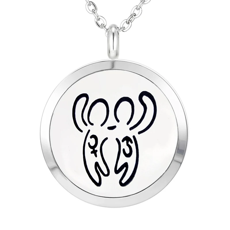 420 Essential Oil Diffuser Locket Pendant Necklace