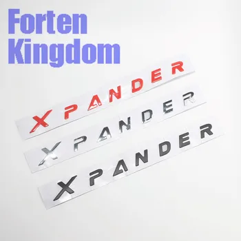 

Forten Kingdom Plastic Word Xpander Chrome Black Red Car Trunk Custom 3D Letter Writing Badge Emblem Sticker Name Plate Decal