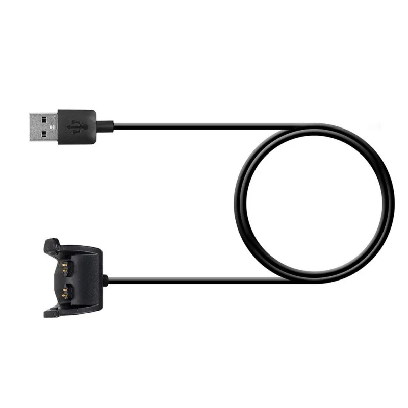 1 м часы зарядная док станция данных Шнур USB кабель для зарядки Garmin vivosmart HR +