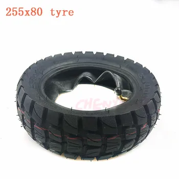 

Electric Scooter 10 Inch Refit Thickened and Widened Off Road Tire Snow Antiskid Tyre 255x80 for ZERO 10X and Mantis 10x3 inch