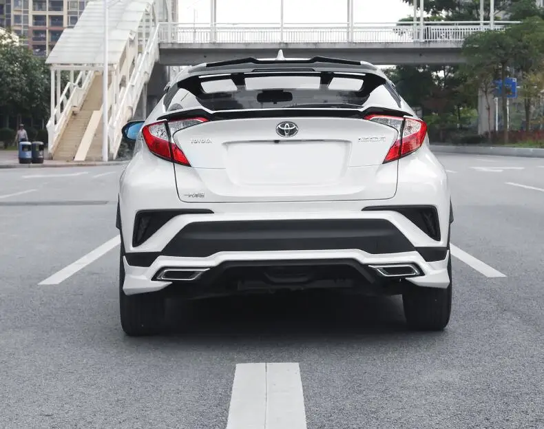 Спойлер для Toyota CHR 2018 2019 спойлер крыши материал ABS заднее крыло автомобиля Праймер