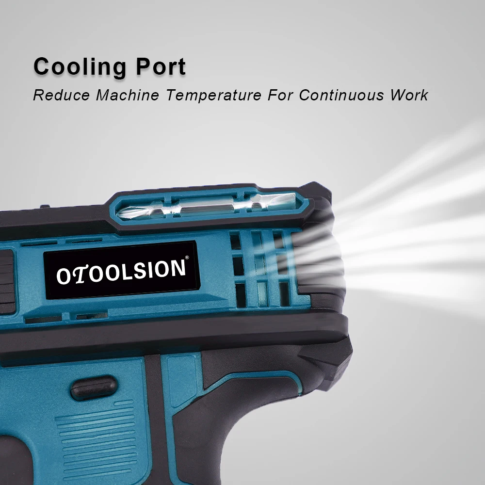 12.6V Screwdriver Drill 2 Speed Battery Drill Electric Tools Electric Drill 35N.m Electric Screwdriver Set For Drilling in Wood (5)