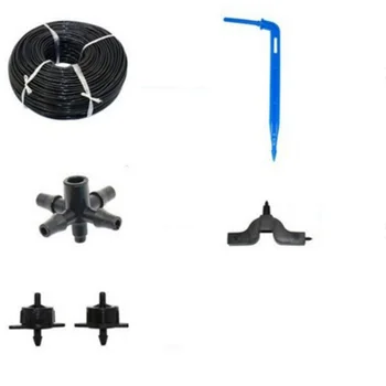 

4 Way Tap Hose Splitter Plastic Garden Irrigation Hose Splitter Garden Watering Irrigation Supplies