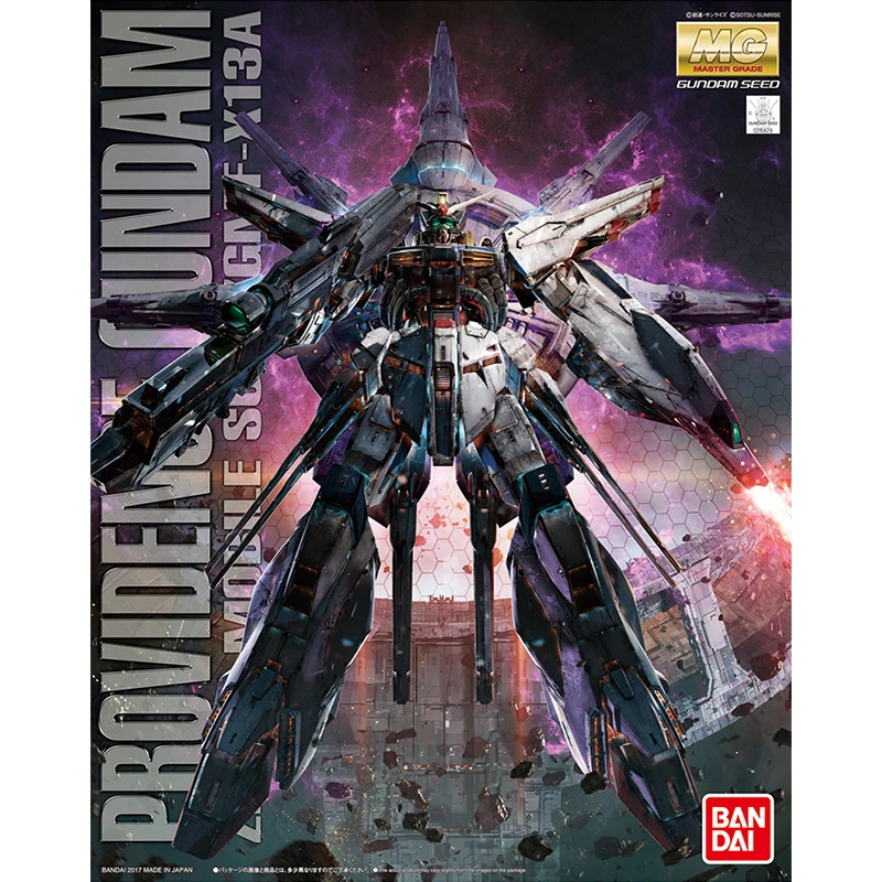 Оригинальный Bandai MG 1/100 God Gundam Tiandi will Destiny SEED Assembly Action Figureals Brinquedos модели