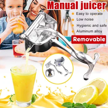 

Mini Portable Manual Juicer Handheld Pomegranate Juice Squeezer Pressure Lemon Sugar Cane Juice Kitchen Household Fruit Juicer
