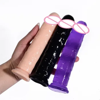 Health TPE Private Multiple Size Big Penis Sex Toys Butt Plug Anal Toys Strap on Suction Cup Huge Realistic Dildo Masturbation 2