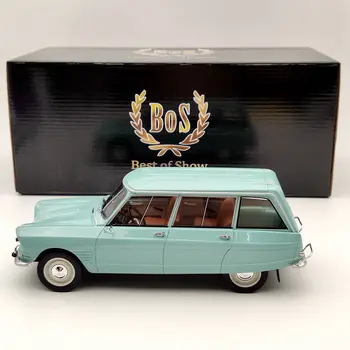 

BOS 1/18 For Citroen Ami 6 Break 1967 Blue BOS390 Limited Edition Collection Resin Models Auto Gift Toys Car