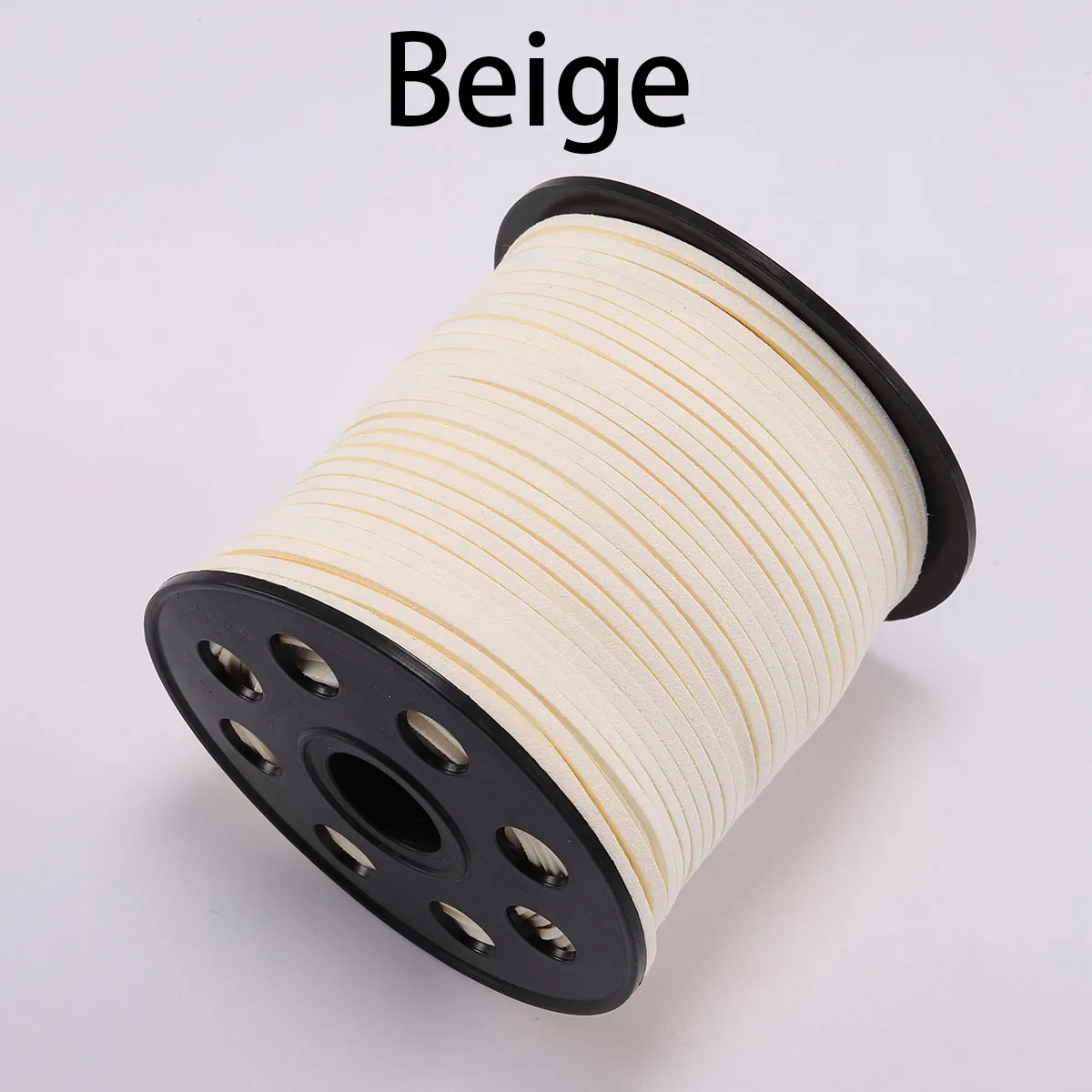 Luxurious Flat Faux Suede Braided Cord for Crafting and Jewelry Making