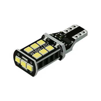 

White LED bulbs 12V Reverse Light Canbus 912 T15 W16W Backup Bulb 2400LM