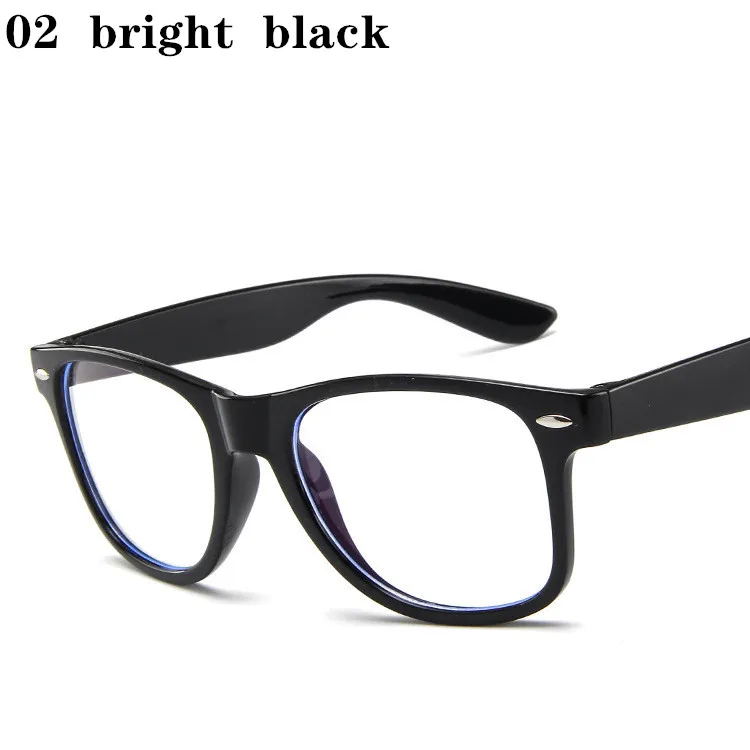 Metal Round Frame Print Glasses Women Computer radiation protection Eyewear Metal Unisex Anti Blue Light Glasses Men Optical - Цвет оправы: 2