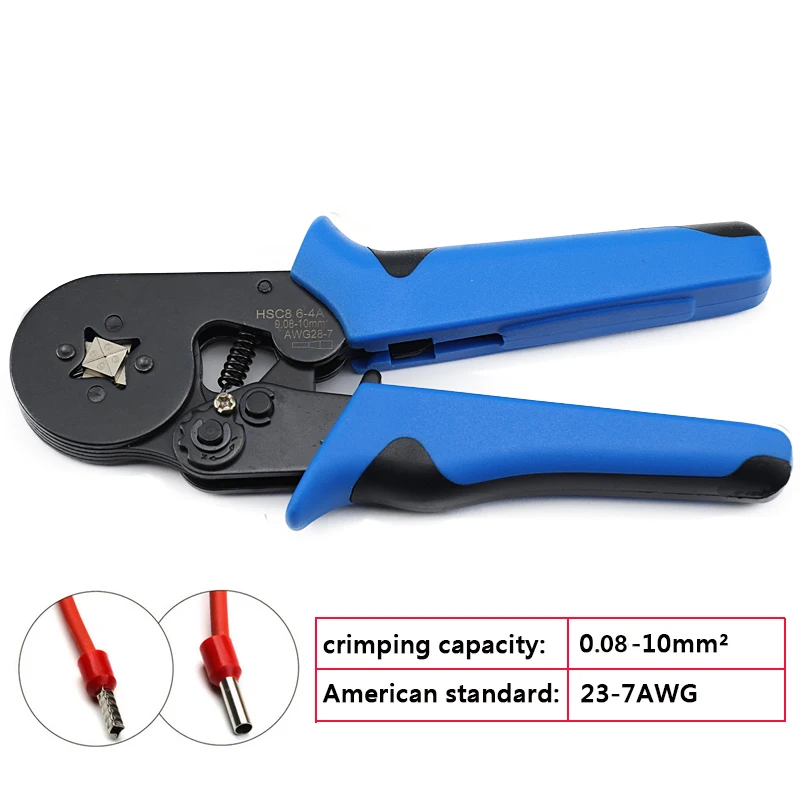 05 Yalku 1200 обжимные инструменты для проводов, щипцы 0,25-10 мм2, обжимные плоскогубцы, набор, саморегулирующиеся обжимные плоскогубцы, ручной инструмент - Цвет: 05
