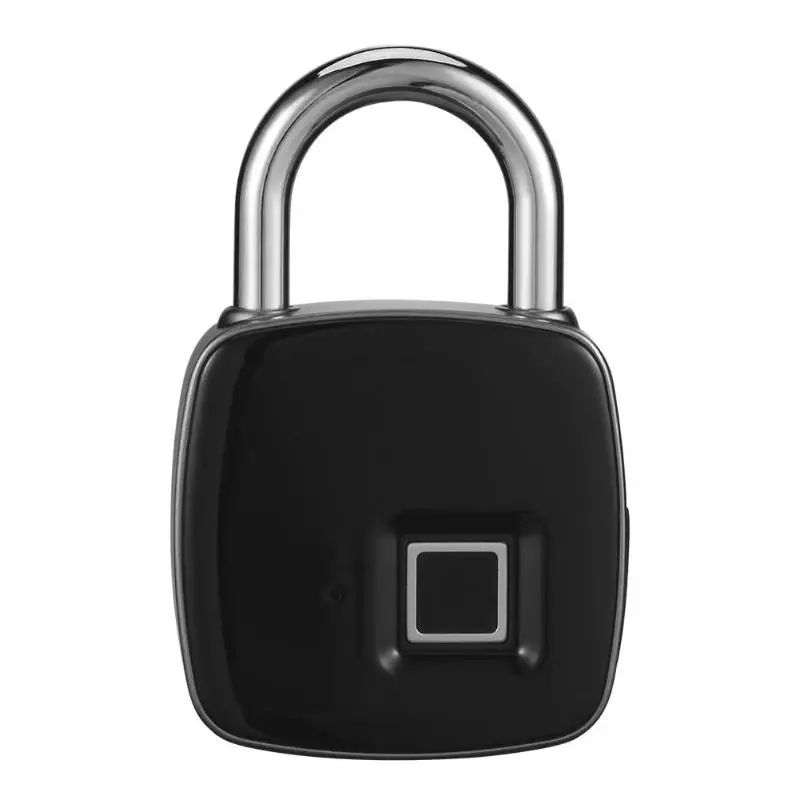 Бесключевая блокировка отпечатков пальцев умный USB Перезаряжаемый замок водонепроницаемый Противоугонная безопасность портативный замок для двери ящика чемодана