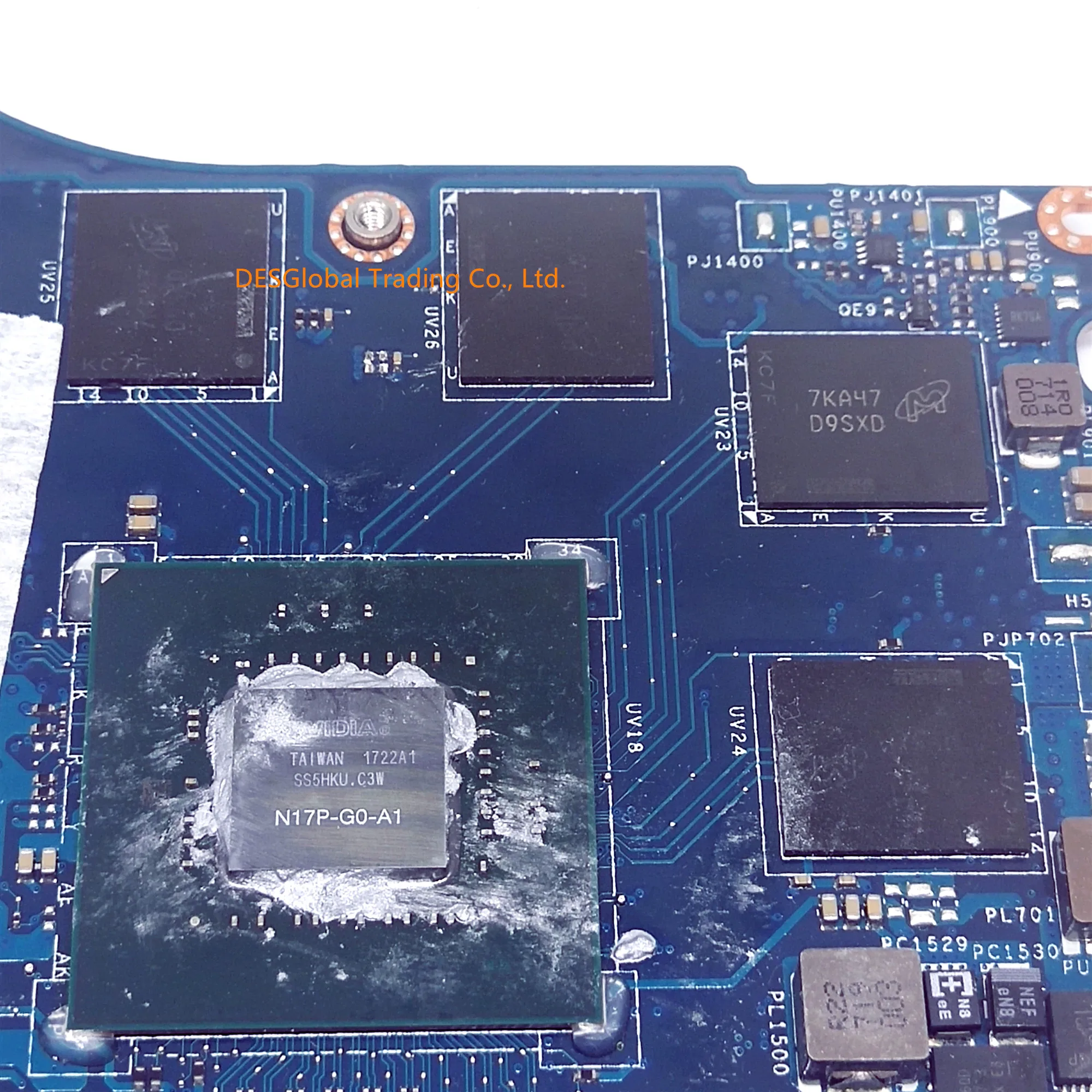 remarkable  For Dell XPS 9560 Laptop Motherboard i7-7700HQ SR32Q GTX 1050 CAM00/01 LA-E331P Mainboard Fully Tes