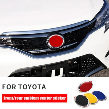

Car Styling ABS Front Grill Rear Trunk Emblem Badge Covers Accessory for TOYOTA Camry Reiz Sienna prius Land Cruiser Rav4