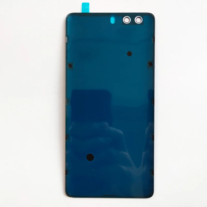 Черный/синий 5,2 дюйма Новинка для zte Nubia Z17 Mini S NX589H NX589J задняя крышка батарейного отсека, корпус, чехол, Задняя стеклянная линза, запчасти