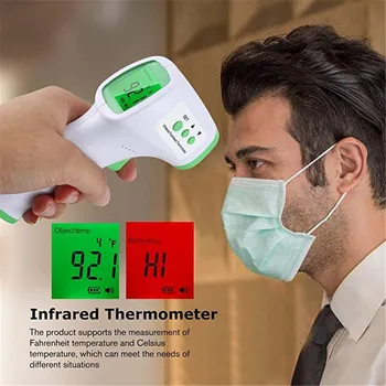 

Non-contact Thermometer Forehead Infrared Thermometer For Adults Baby With Lcd Display Digital Thermometer Laser Temperature Gun