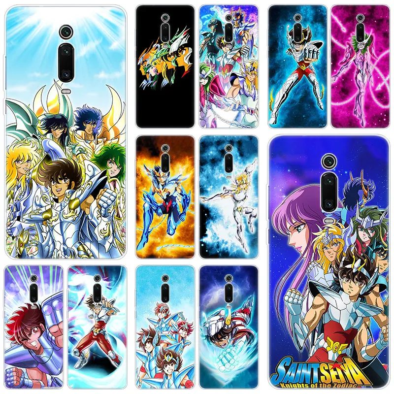 Силиконовый чехол Saint Seiya Shiryu для Xiaomi Mi 9T Pro CC9E 9 9SE 8 A3 A2 Lite A1 5X 6X Mix 3 2S Play Pocophone F1