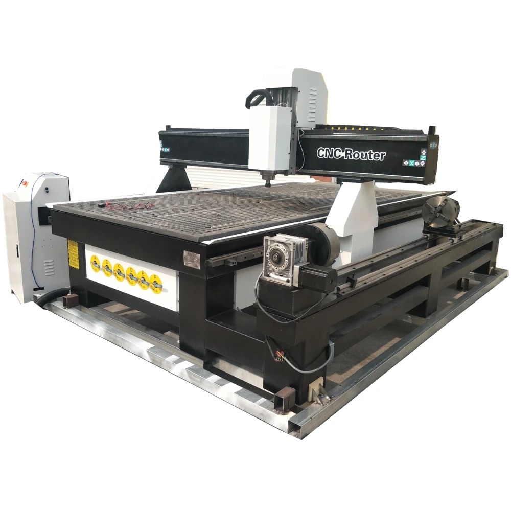 1325 4 Axis Wood Cutting PVC Foam Board CNC Router Machine Italy Air Coolling Spindle MDF Engraving milling machine | Инструменты