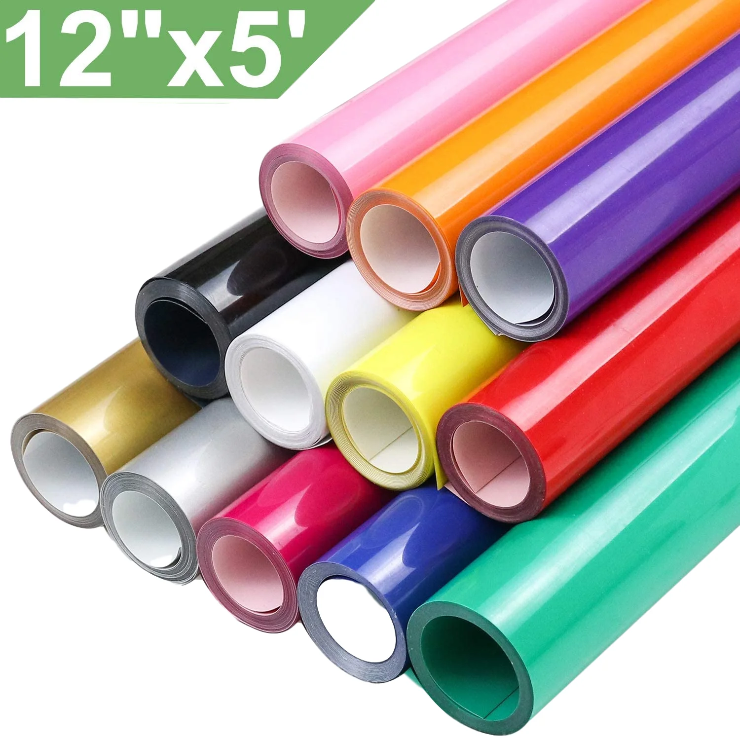 heat transfer vinyl roll Iron on pvc HTV 12x15ft for Cricut, Silhouette pu  pvc