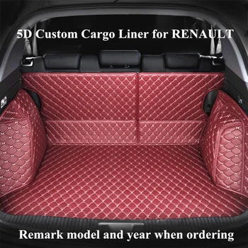 

Custom Cargo Liner Car Trunk Mat for RENAULT KOLEOS KADJAR CAPTUR FLUENCE 2015-2017 Auto Trunk Mats Cargo Liner