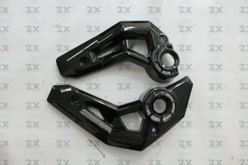 Обтекатели мотоцикла a pairFor kawaski er6f ER6F ninja 650 рамка панель обтекатель Крышка боковая крышка хорошего качества черный
