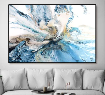 

Abstract Colorful Ocean Canvas Prints Painitng Abstract Graffiti Figure Street Artwork for Living Room