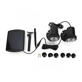 

leaf blower Green LED Solar Powered Outdoor Garden Underwater Landscape Yard Amphibious Spot Light gear for trimmer