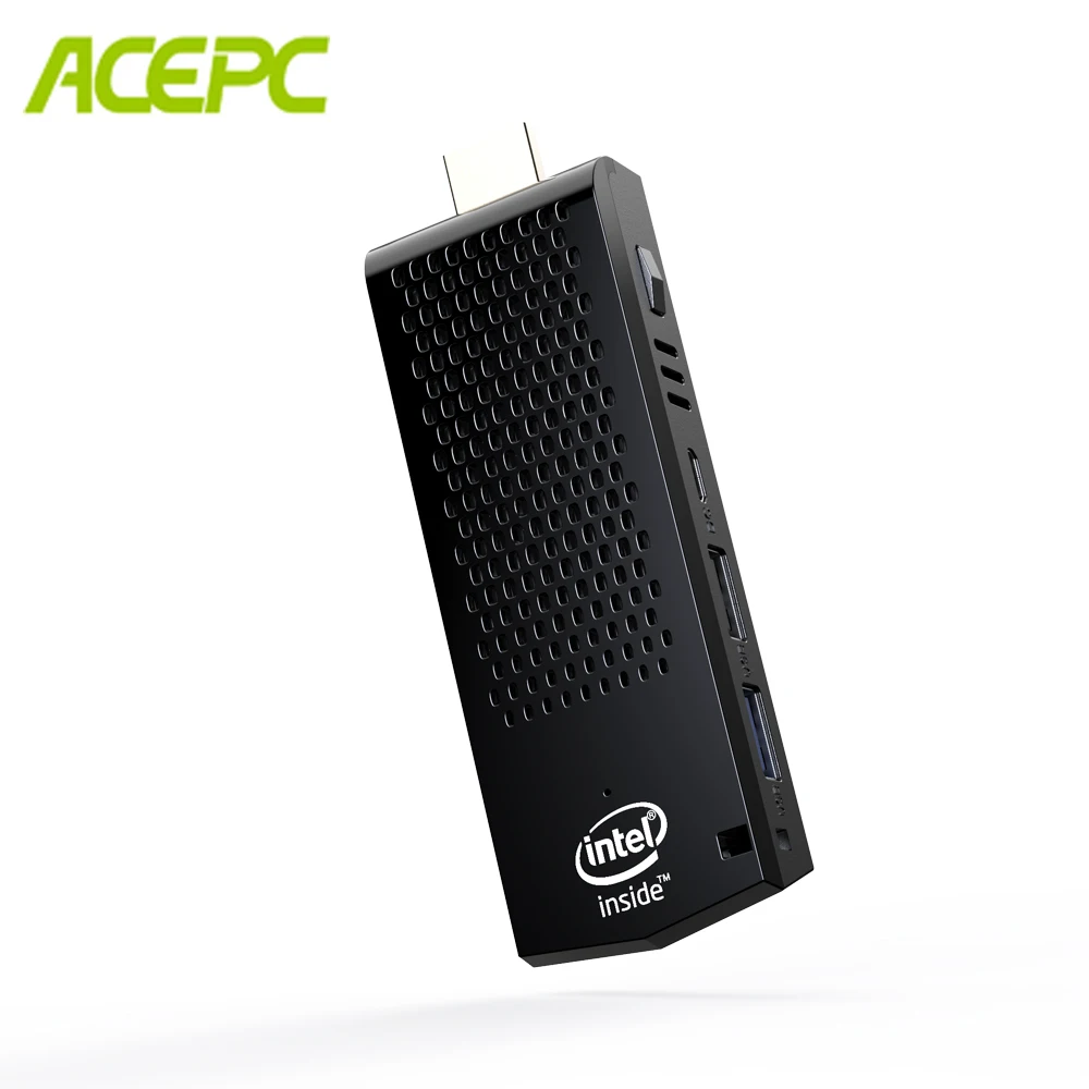 T6 Pro мини ПК палка Intel Atom Z8350 Windows 10 лицензированный адаптер USB к Ethernet RJ45 Lan BT4.0