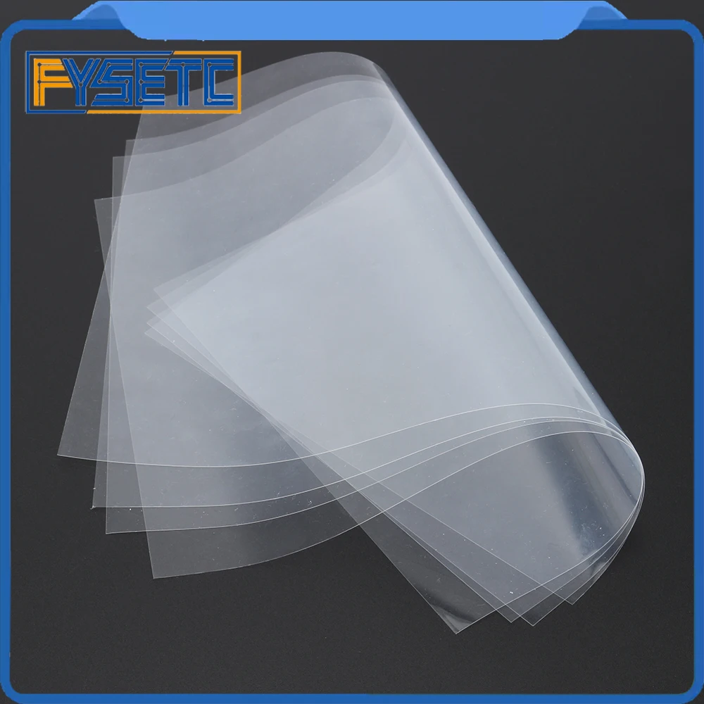 4 листа FEP пленки 120 мм x 180 0 1 DLP LCD SLA смолы 3D принтер для Wanhao Дубликатор D7 Proniks KLD LCD1260