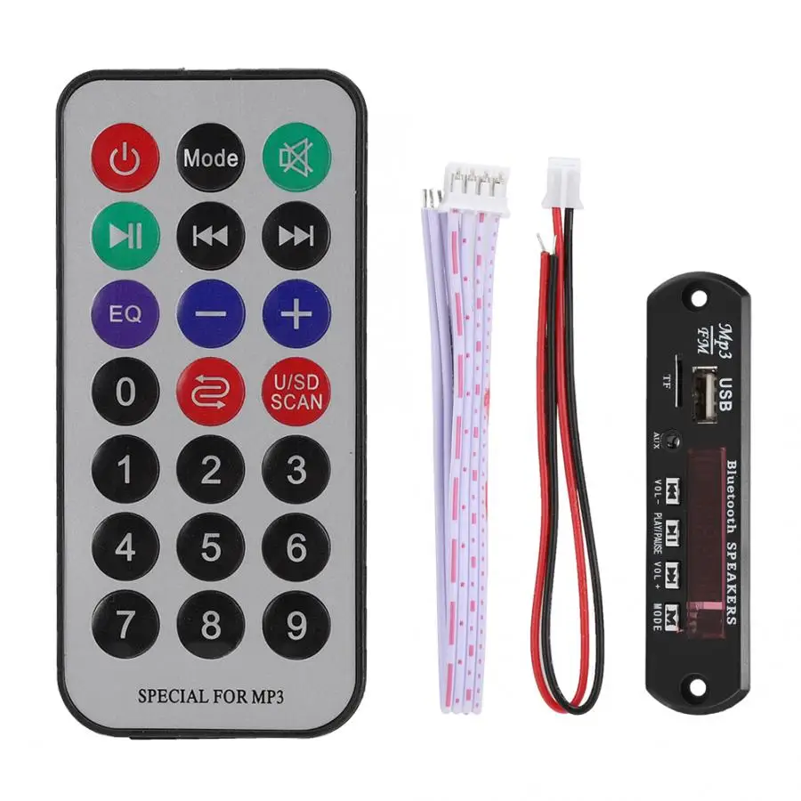 Bluetooth MP3 WMA WAV APE без потерь Музыкальный декодер доска Поддержка Радио FM USB диск