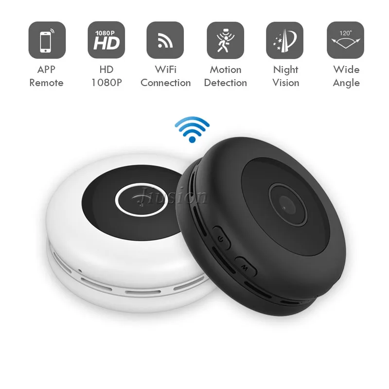 

1080P Mini WiFi Camara Espia Oculta Wireless Outdoor Security Cameras Small Night Vision Body Camcorder Micro Secret Pocket Cam