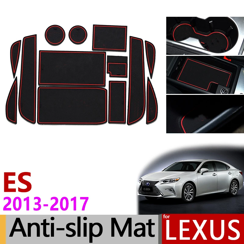 Противоскользящий коврик для Lexus ES ES250 ES300h ES350 2013- XV60 250 300h 350 ES аксессуары слот для ворот подставка