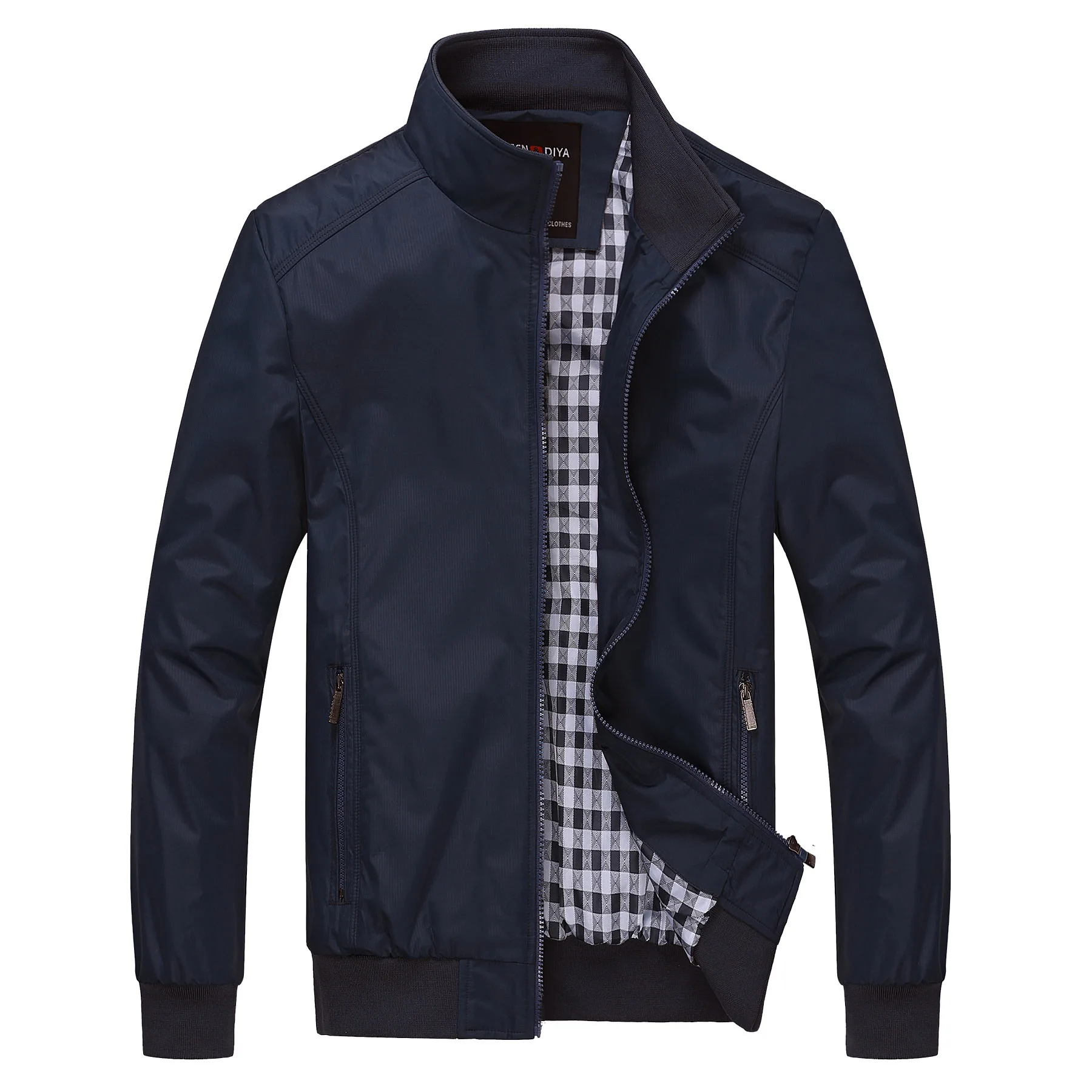 

Spring And Autumn Business Men'S Wear Thick Jacket Casual Large Size Loose-Fit Hot Selling Coat Ouma