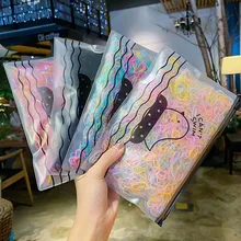 1000 шт милые цветные кольца для девочек, Одноразовые эластичные резинки для волос, держатель для хвоста, резинки для волос, Детские аксессуары для волос