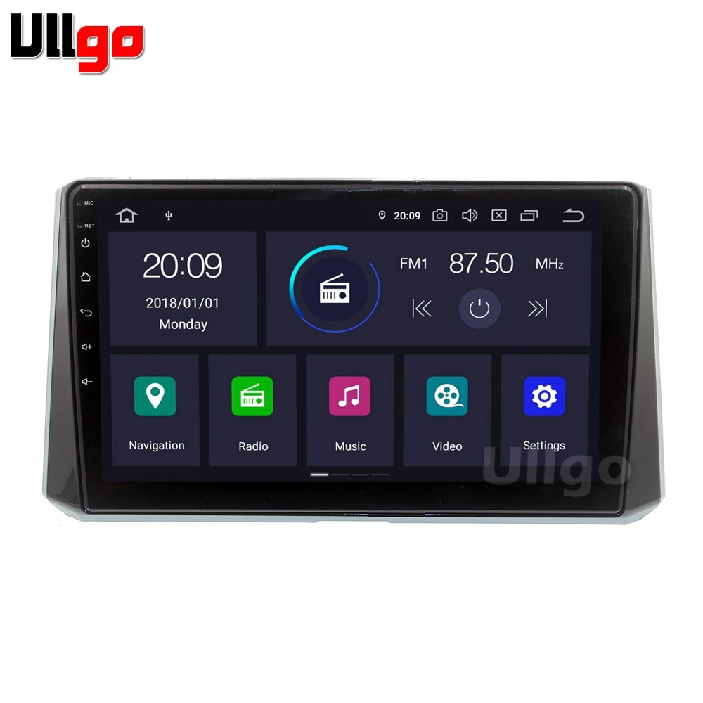 9 ''ram 4G+ rom 64G Android 9,0 автомобильный DVD gps для Toyota Corolla автомобильное радио с gps Автомагнитола с FM RDS BT Wifi