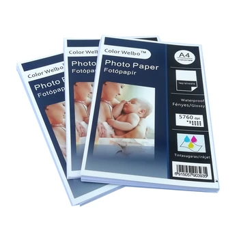 

240g 4R 5R A5 Multi specification options Inkjet Printer Glossy Photo Paper A4 115g Photographic Quality Colorful Graphics paper