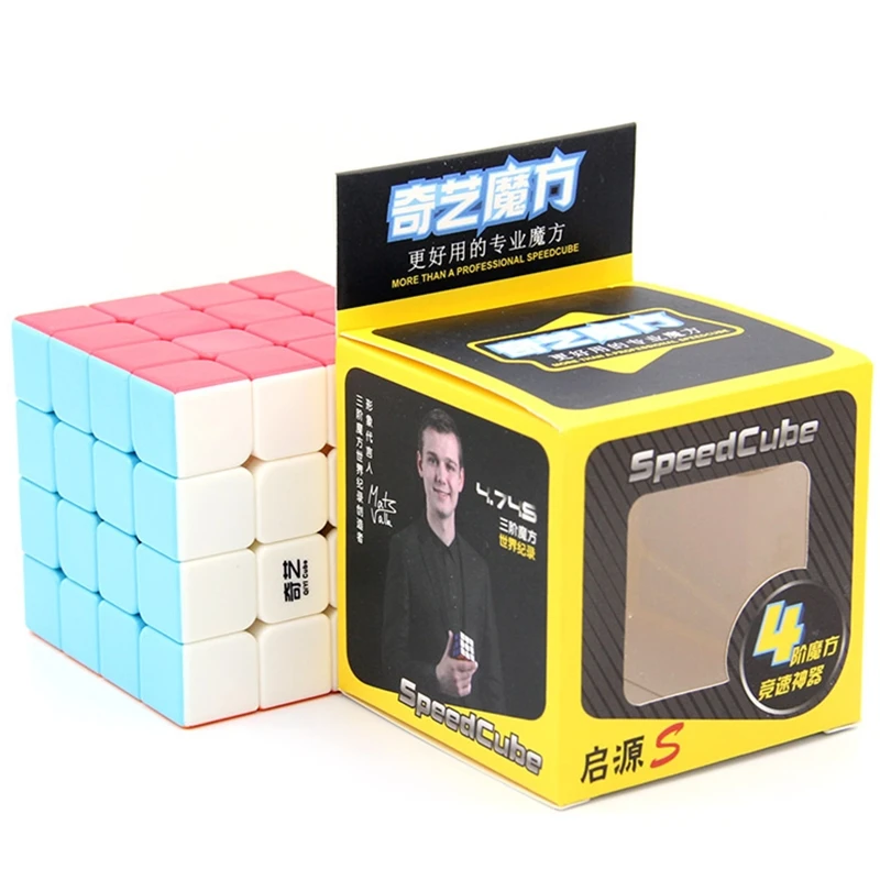 QIYI qi yuan S 4x4x4 Cube magique professionnel Cubo Magico 4x4 qiyi Cubes de vitesse Puzzles qiyi 4 par 4 jouets de Cube de vitesse pour les enfants