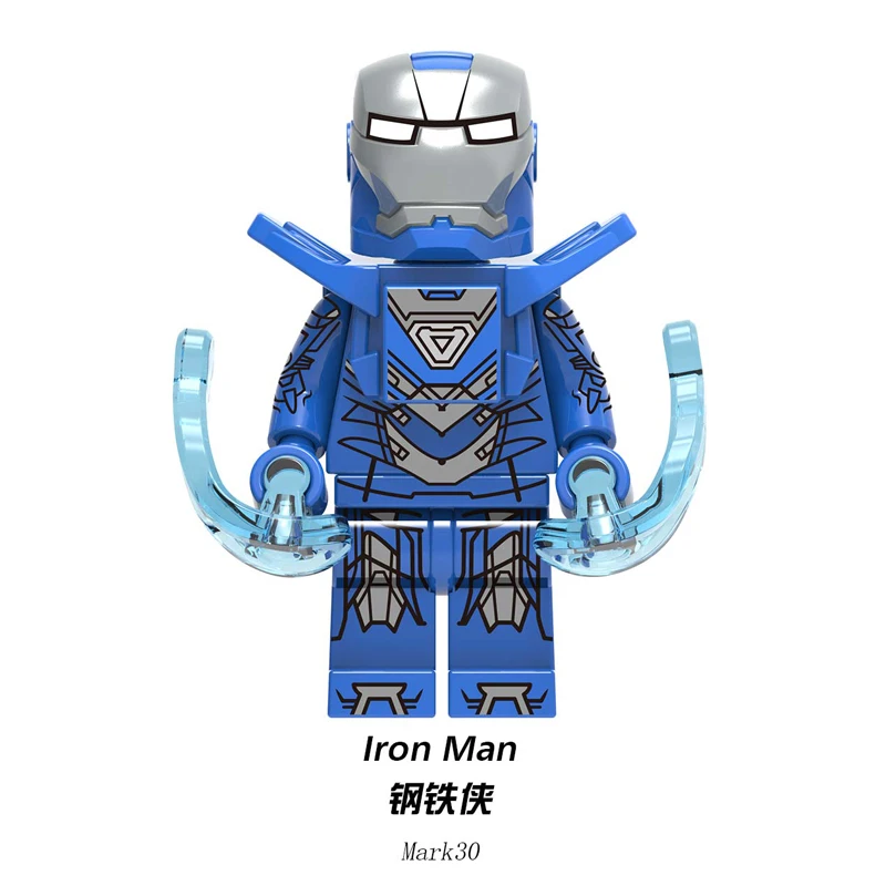 XH1223 Железный человек Mark 50 MK85 Мстители Endgame Железный человек Tony Stark Mark MK22 MK41 Супер Герои строительные блоки игрушка-подарок для детей GD236 - Цвет: XH1223