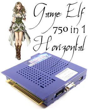 

New Game Elf 750 Multi Arcade Games JAMMA Board CGA/VGA Output MAME Horizontal