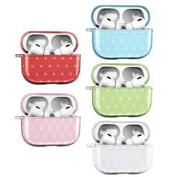 

Protective Earphone Case Clear Soft TPU Sleeve Cover for Airpods Pro Headphone R91A